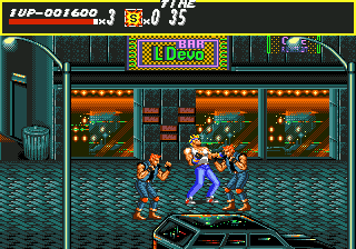 Скриншот игры Streets of Rage